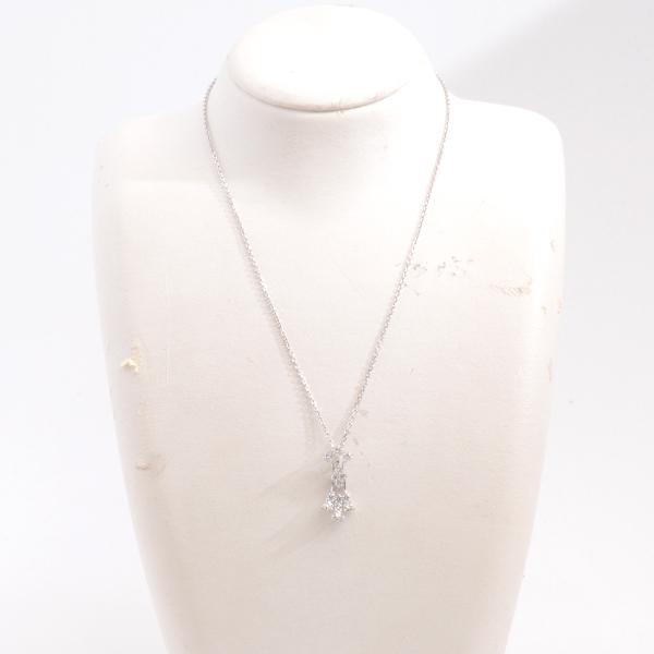 モニッケンダム ネックレス ダイヤ ダイヤモンド 0.15ct 一粒 K18YG 
