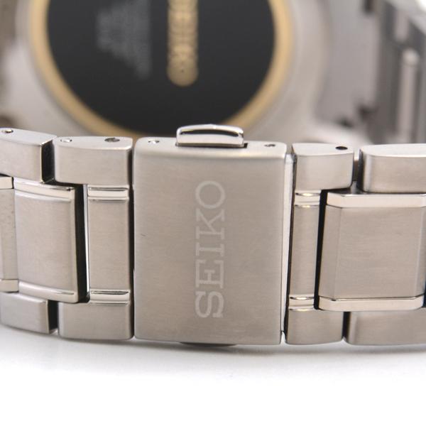セイコー 腕時計 メンズ SAGA221 ブライツ ソーラー電波 TI チタニウム SEIKO 中古｜brandmax｜04