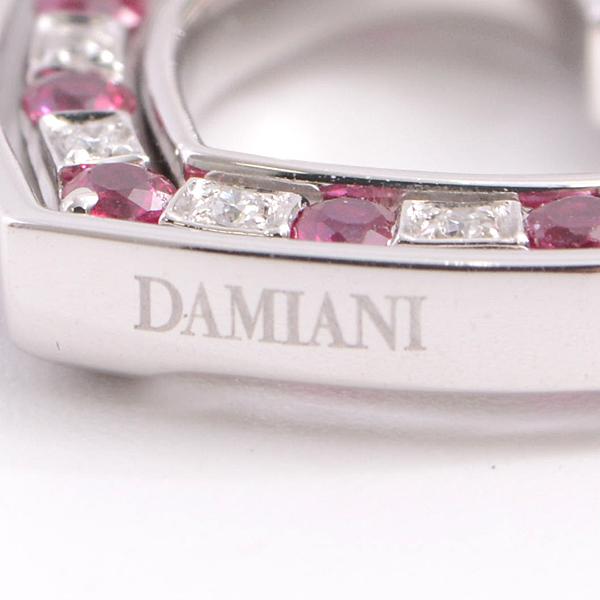 ダミアーニ ネックレス レディース ベルエポック ハートモチーフ ダイヤド×ルビー ネックレス ホワイトゴールド DAMIANI 750WG 中古｜brandmax｜04