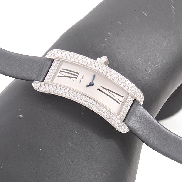TANK（Cartier） カルティエ 時計 レディース タンクS 2重ダイヤベゼル