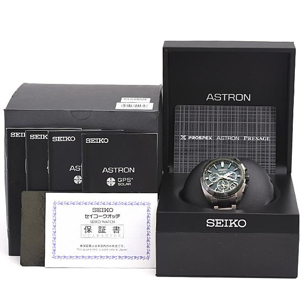 ASTRON セイコー 腕時計 メンズ アストロン 時の記念日 クロノグラフ