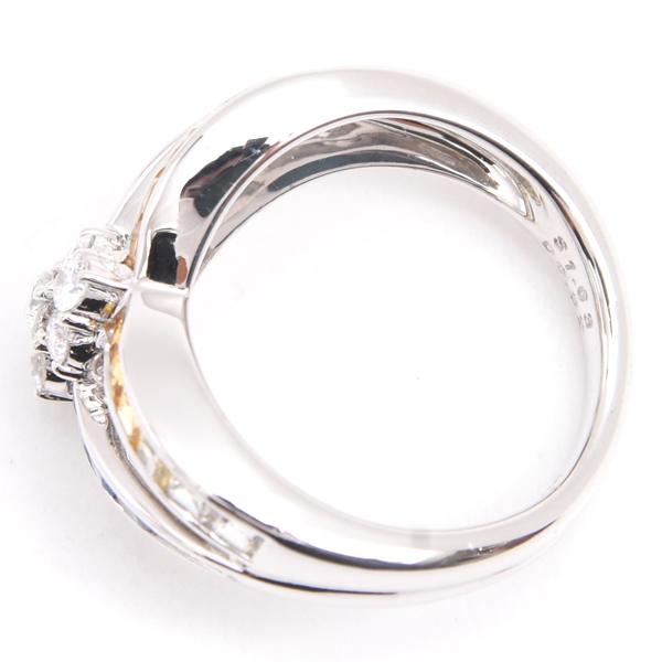 ジュネ 指輪 レディース サファイア×ダイヤ リング S1.63ct D0.32ct 12 