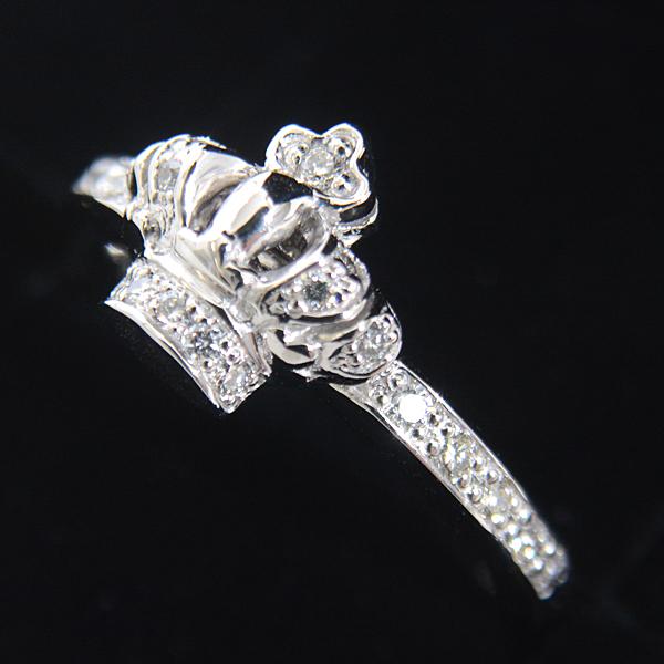 美品 Justin Davis GLAM リング 13号 ダイヤモンド オニキス Justin