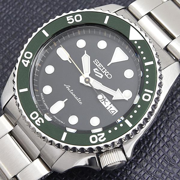 Seiko 5 セイコー 時計 メンズ セイコー5 スポーツ モスグリーン 自動
