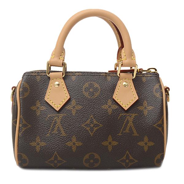【推し】 ルイヴィトン バッグ レディース モノグラム ナノ・スピーディ ハンドバッグ ショルダーバッグ 2WAY Louis Vuitton M81085 未使用展示品 【EIM2675032095】(93678円)