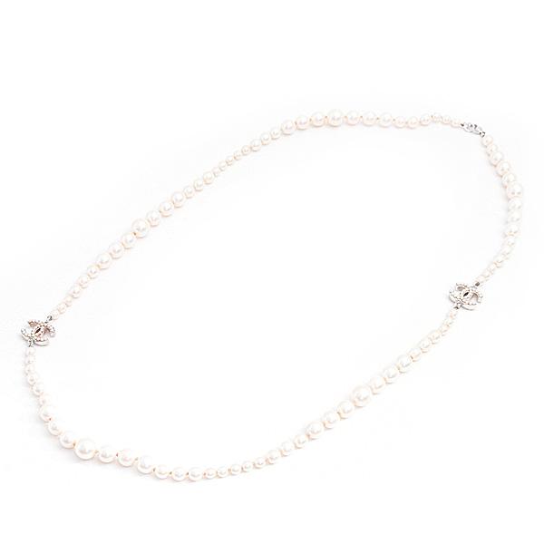 CHANEL（シャネル） ネックレス レディース フェイクパール ココマーク