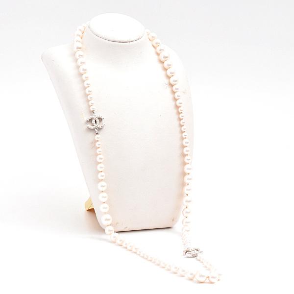 CHANEL（シャネル） ネックレス レディース フェイクパール ココマーク
