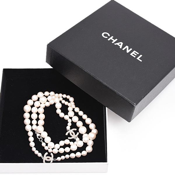CHANEL（シャネル） ネックレス レディース フェイクパール ココマーク
