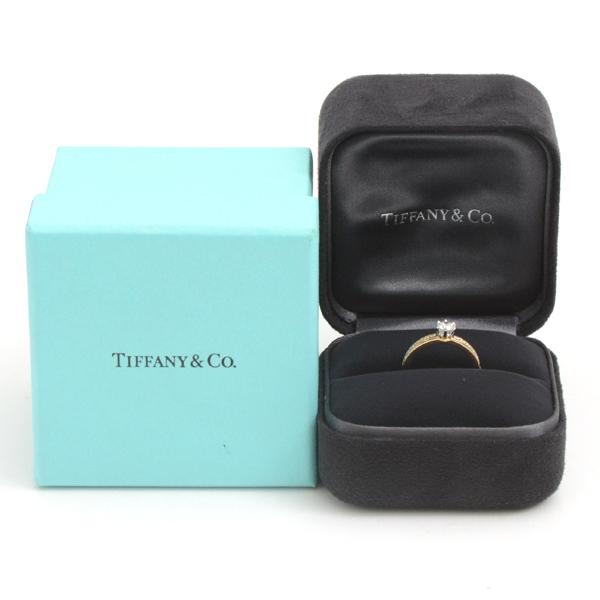 ロ*ペ様 【美品】TIFFANY&Co. ティファニー　ソリティア　10号 TIFFANY&Co.（ティファニー） 指輪 レディース ソリティア ダイヤ