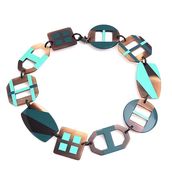 HERMES エルメス ネックレス レディース バッファローホーン  