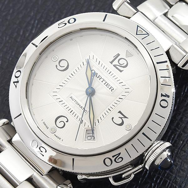 PASHA DE CARTIER カルティエ 時計 メンズ パシャ グリッド 38mm 自動