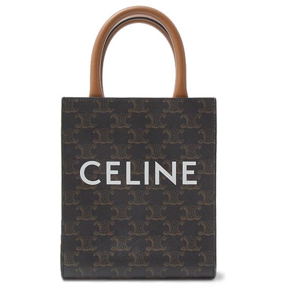 セリーヌ バッグ レディース トリオンフ ミニ バーティカルカバ 2WAY ショルダーバッグ ハンドバッグ PVC ブラウン系 CELINE 194372 中古｜brandmax｜02