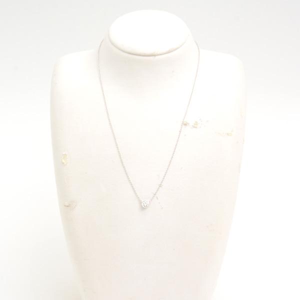 フリージア様　極美品✨️箱袋付　ティファニー　PT950 バイザード ネックレス ティファニー バイザヤード ダイヤモンド ネックレス 4.9mm Pt950