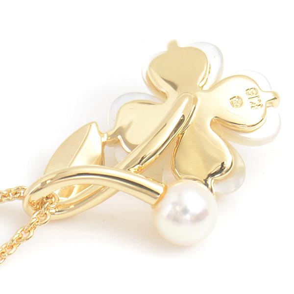 MIKIMOTO（ミキモト） ネックレス レディース フラワーモチーフ パール