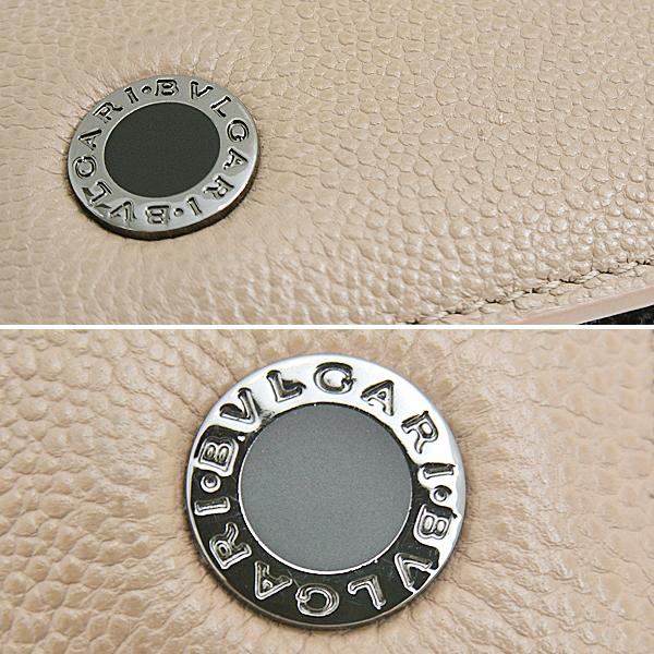 ブルガリ・ブルガリ ブルガリ 財布 メンズ マン 二つ折り札入れ カーフ