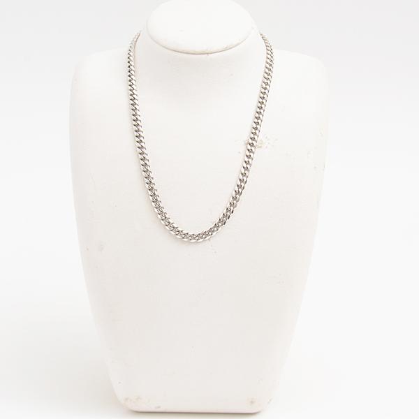 喜平 ネックレス PT850 8面カット 50g 40cm 造幣局検定刻印入 メンズ