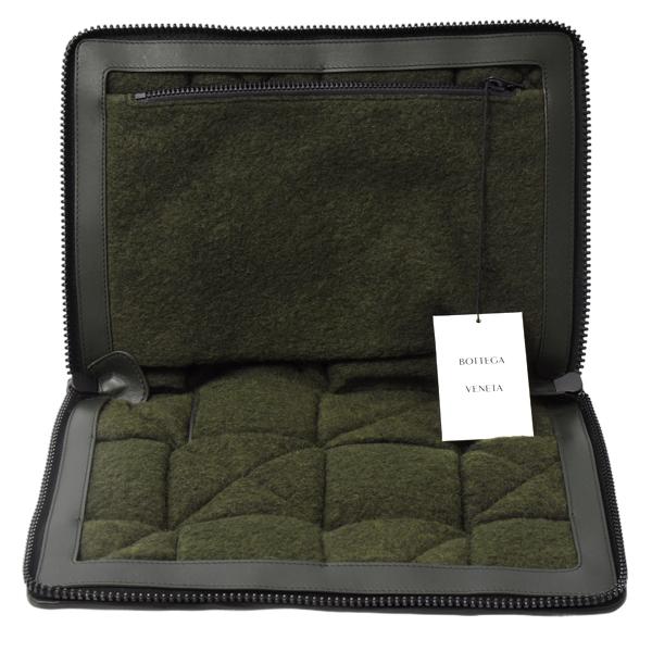 【付属品付】ボッテガヴェネタ ケース ラム／ダークブラウン BOTTEGA VENETA ボッテガヴェネタ バッグ メンズ ブリーフケース