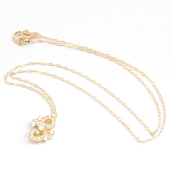 サバース ネックレス レディース ナマクワ ダイヤモンド ネックレス D0.56ct イエローゴールド SA BIRTH K18 中古_1