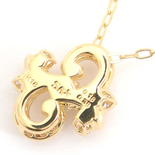 サバース ネックレス レディース ナマクワ ダイヤモンド ネックレス D0.56ct イエローゴールド SA BIRTH K18 中古_3