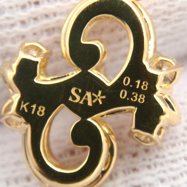 サバース ネックレス レディース ナマクワ ダイヤモンド ネックレス D0.56ct イエローゴールド SA BIRTH K18 中古_5