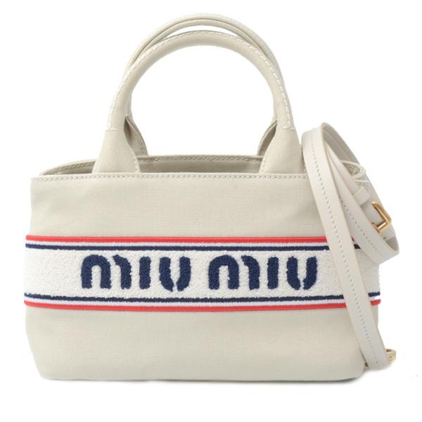 miu miu（ミュウミュウ） バッグ レディース 2WAY ハンドバッグ ロゴ 