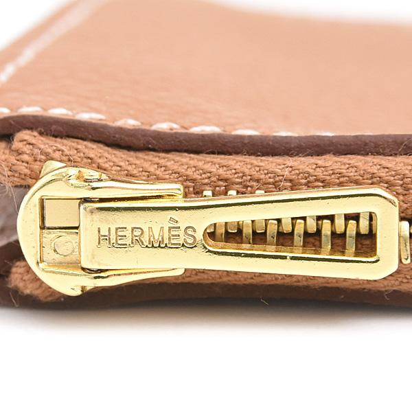 【正規品・希少】エルメス HERMÈS ポーチ Z刻印 プリント 本革 キャメル 正規品・希少】HERMÈS エルメス ポーチ Z刻印 プリント 本革 キャメル