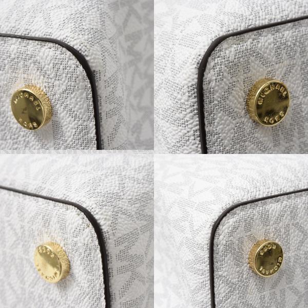 MICHAEL KORS ライトグレー ビジネスバッグ B4レザービジネスバッグ(ビジネスバッグ) | MK MICHEL KLEIN BAG