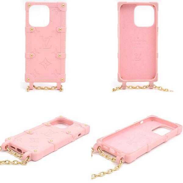 LOUIS VUITTON 鋭利 ルイ・ヴィトン スマホケース リ トランク  