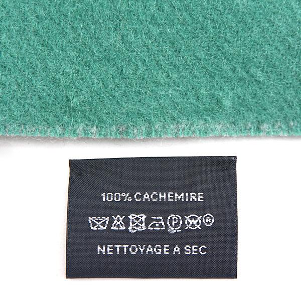 HERMES（エルメス） マフラー レディース カシミヤ100％ グリーン