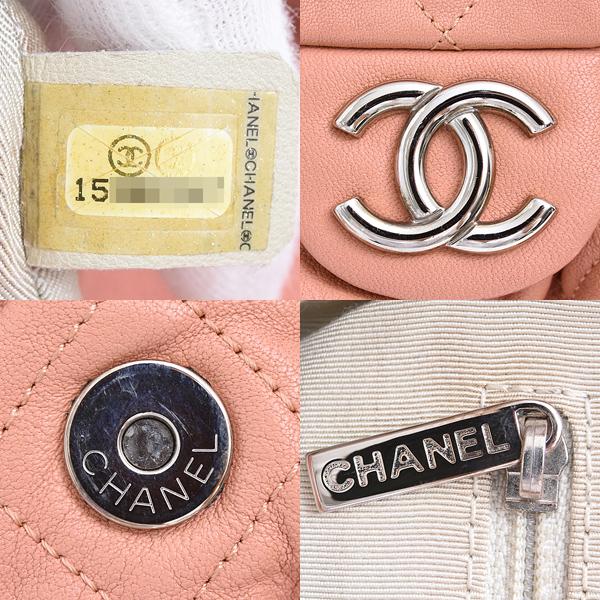 シャネル CHANEL マトラッセ ショルダーバッグ バッグ カーフ（牛革） レディース ピンク系 【中古】 マトラッセ シャネル バッグ レディース チェーンショルダーバッグ