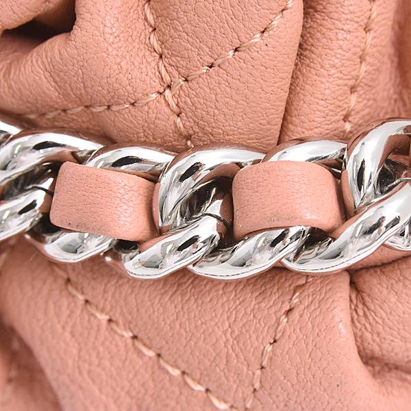 シャネル CHANEL マトラッセ ショルダーバッグ バッグ カーフ（牛革） レディース ピンク系 【中古】 マトラッセ シャネル バッグ レディース チェーンショルダーバッグ
