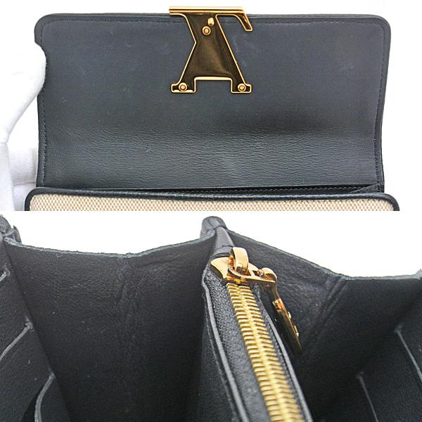 ✨超美品✨ ルイヴィトン　ポルトフォイユ カプシーヌ 長財布 LOUIS VUITTON（ルイ・ヴィトン） 三つ折り財布 レディース LOUIS