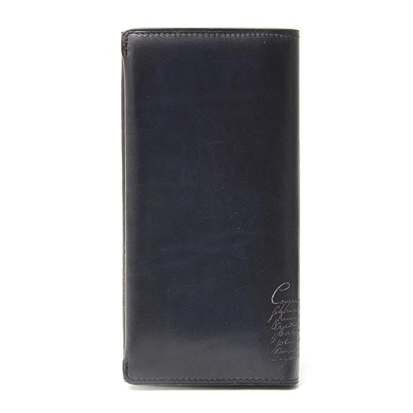 Berluti 長財布 ブラック保存袋付き Berluti ベルルッティ 財布 メンズ カリグラフィ エスパス