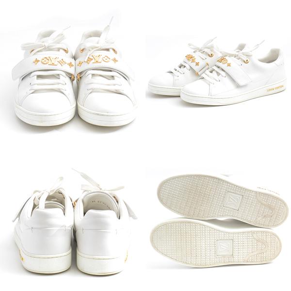 ルイヴィトン 靴 レディース フロントローライン スニーカー ホワイト