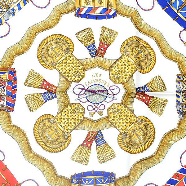 HERMES（エルメス） スカーフ レディース カレ90 LES TAMBOURS