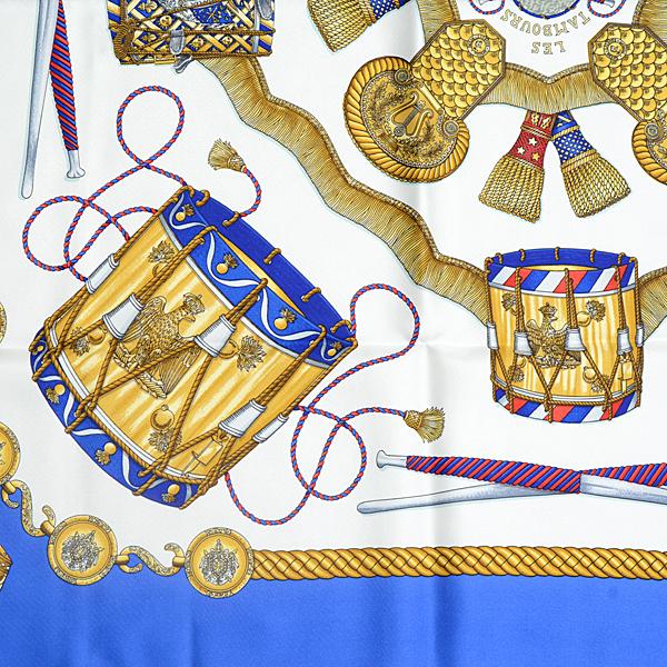 HERMES（エルメス） スカーフ レディース カレ90 LES TAMBOURS