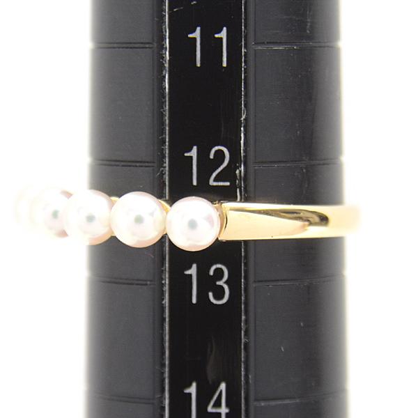 MIKIMOTO ミキモト 指輪 レディース 5P ベビーパール リング 12.5号 