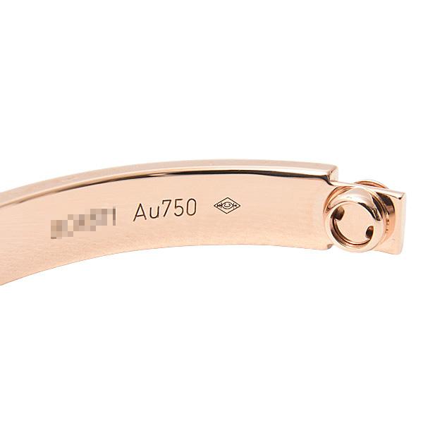 Cartier（カルティエ） ブレス レディース ラブブレス 片側のみ 半分