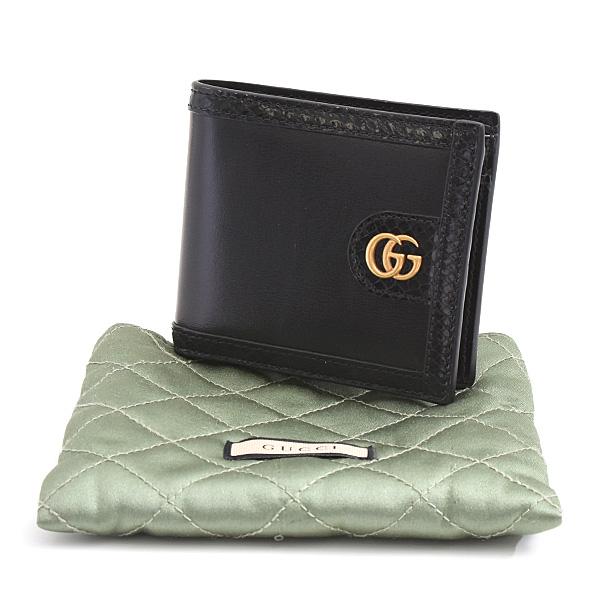 GG グッチ 財布 メンズ ダブルG 二つ折り財布 リミテッドエディション