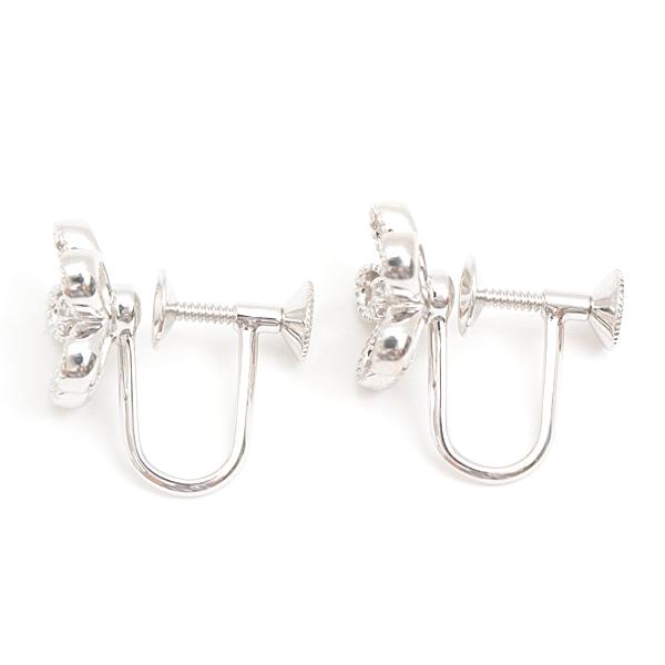 MIKIMOTO（ミキモト） イヤリング レディース ダイヤ フラワーデザイン
