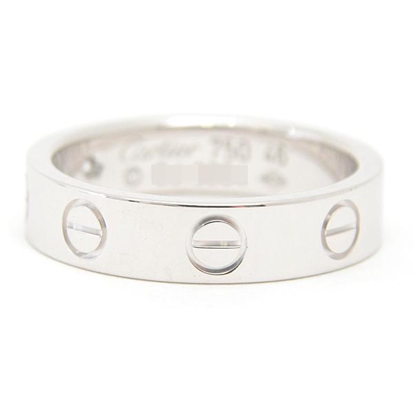 LOVE（Cartier） カルティエ 指輪 レディース 1Pダイヤ ミニラブ 