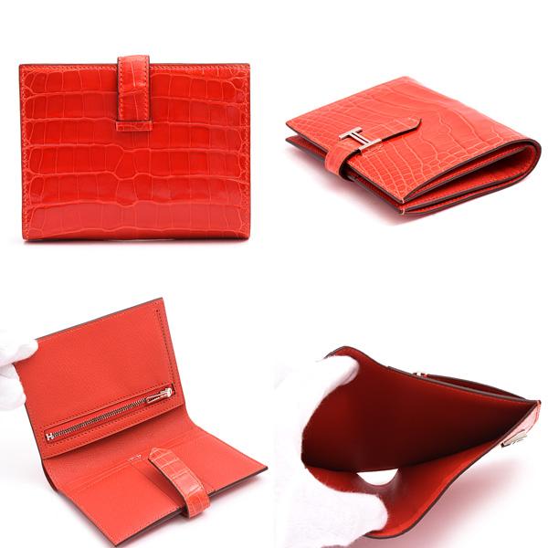 未使用展示❣️エルメス✨ベアン　コンパクト✨二つ折り財布 HERMES（エルメス） 財布 レディース ベアンコンパクト Z刻印 二つ折り