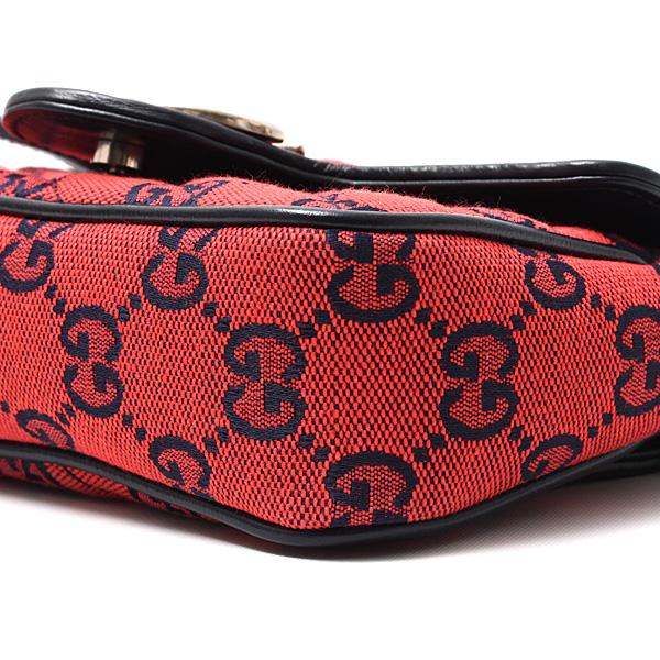 GUCCI（グッチ） バッグ レディース GGマーモント ミニ チェーン 