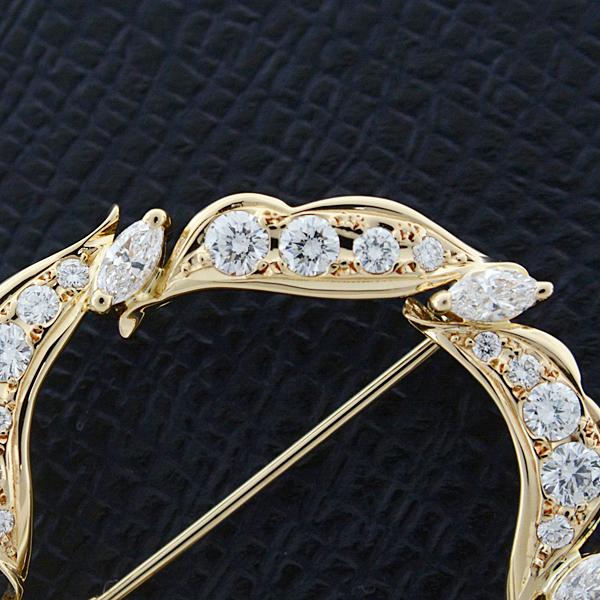 MIKIMOTO（ミキモト） ブローチ レディース パール×ダイヤ ブローチ