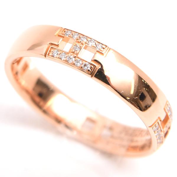 HERMES エルメス 指輪 レディース エヴァ― ヘラクレス ダイヤ リング