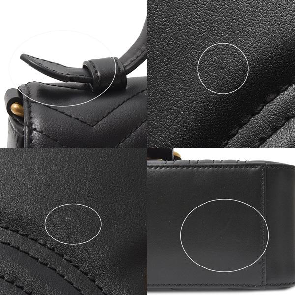 GUCCI（グッチ） バッグ レディース GGマーモント ミニトップハンドル