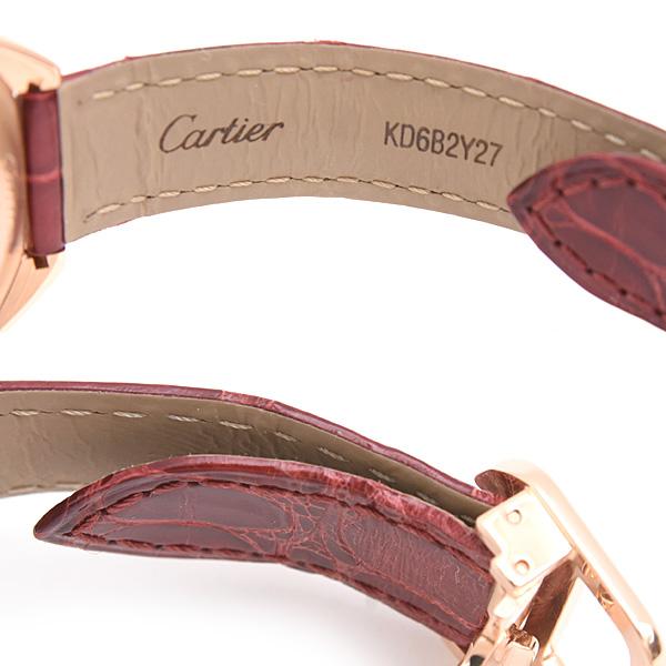 カルティエ 時計 レディース クレドゥ カルティエ 31ｍｍ ダイヤベゼル 自動巻 シルバー文字盤 750PG Cartier WJCL0047 中古 | CLE DE CARTIER | 05