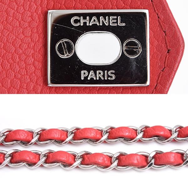 CHANEL シャネル Vステッチ シェブロン チェーンウォレット ショルダーバッグ ポシェット キャビアスキン レザー レッドピンク系 シルバー金具 楽天市場】CHANEL シャネル Vステッチ シェブロン チェーンウォレット