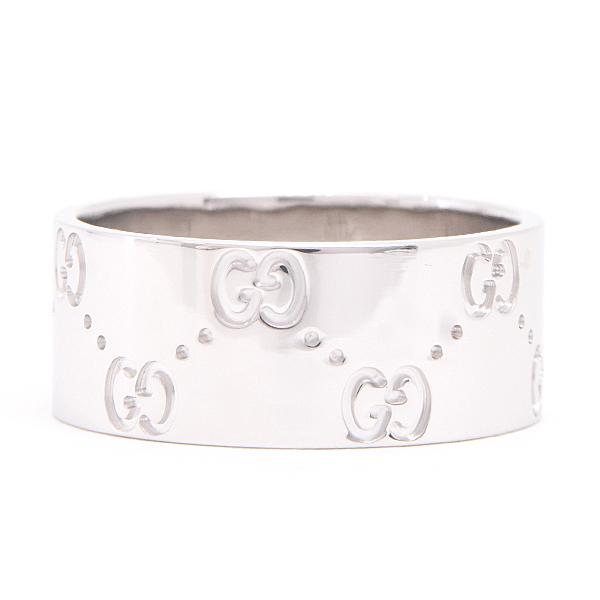 GUCCI（グッチ） 指輪 メンズ アイコン ワイド リング 22号 実寸20.5号