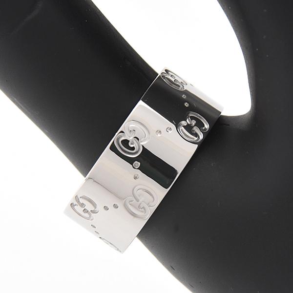 GUCCI（グッチ） 指輪 メンズ アイコン ワイド リング 22号 実寸20.5号